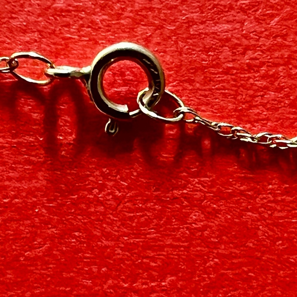 10K Yellow Gold Chain Necklace-17” - Picture 11 of 12